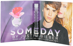 Someday By Justin Bieber For Women Miniature EDP Vial Spray 0.5oz New