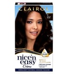 Clairol Nice'n Easy Crme Oil Infused Permanent Hair Dye 3 Brown Black 177ml
