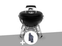 Barbecue à charbon Charcoal portatif Napoleon Kettle Premium Nomade + Gants