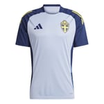 adidas Sverige Tränings T-Shirt Tiro 24 - Chalk Blue/Navy adult IQ0799