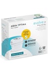 Evolve+ Water Filter Evolve+ 6 pack (6 Months Supply), Brita Compatible