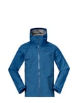 Skar Light 3L Shell Jacket Men Outerwear Rainwear Rain Coats Blå Bergans