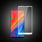 Xiaomi mi mix 2s Mocolo Komplett höljet härdat glasskärmskydd m. Vit ram