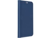 Oem Kabura Luna Book Carbon Do Iphone 15 Pro Max Niebieski