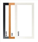 RK RETAIL KING Panoramic Photo Frames - Panoramic Picture Frames Art Print & Posters Frame - Black Frame, White Frame, Oak Frame | Home Decor Frames | Wall Hanging Frames (White, 16 x 9 inch)