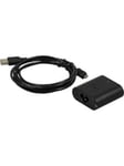 Dell Adapter AC 24W USB Strømforsyning - 80 Plus