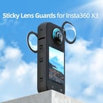 For Insta360 X3 Sticky Lens Guards Lens Protector Dual-Lens Anti-Scratch