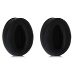 kwmobile Replacement Ear Pads Compatible with Sennheiser HD 450BT - Earpads Set for Headphones - Black