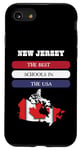 iPhone SE (2020) / 7 / 8 New Jersey Best Schools In The USA Canada Parody Design Case