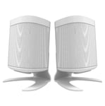 ONE, ONE SL & Play:1 Desk Stand, Twin Pack, White, Compatible with Sonos ONE & PLAY1 Speaker