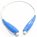 Wireless Bluetooth Earphones Neckband In Ear Sport Gym Running Headphones Blue
