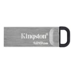 Kingston 128Gb Usb 3.2 Gen1 Memory Pen Datatraveler Kyson Metal Capless Des