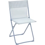 Lafuma Mobilier - Chaise Pliante Ultra-compacte - Balcony Ii - Batyline® Iso - Bleu Ciel Ciel-Ciel