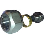 Inskruvningssats 3/4&quot; för PE- och PEX-rör, 15 mm