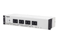 Legrand Keor PDU 800 - UPS (kan monteres i rack) - AC 230 V - 480 watt - 800 VA - 9 Ah - USB - utgangskontakter: 8 - 2U - 19