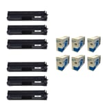 Toner for HP M15a LaserJet Pro Printer CF244A Cartridge Black Compatible 6 Pack