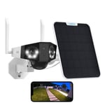 Caméra de Surveillance Reolink 6MP WiFi sans fil Série Duo, Vision Nocturne Couleur, Angle de 180°