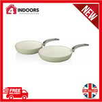 Swan Swps2010gn Retro 2pce Frying Pan Set With Non-stick In Green - Brand
