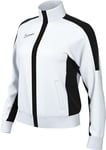Nike Femme W Nk Df Acd23 Trk Jkt Knit Soccer Track Jacket, White/Black/Black, S EU