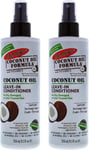 Coconut Oil Leave-in Conditioner by Palmers for Unisex - 8.5 oz Conditioner... 