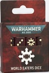 Warhammer 40K World Eaters - Dice