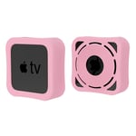 Silikonskal Apple TV 4K 2021 Rosa