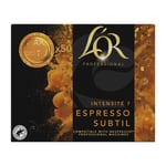 L'Or Espresso subtil capsule disc de café Professional - pour machine compatible Nespresso Pro intensité : 7 boîte 50