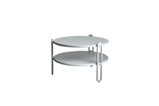 Blixt soffbord light grey ø65