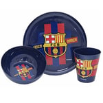Futbol Club Barcelona – Set de Petit Déjeuner en Plastique (CYP Imports gs-35-bc)
