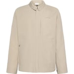 KnowledgeCotton Apparel Vent Canvas 200 Classic Overshirt Light Feather Gray