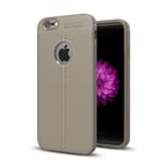 Apple iPhone 7Plus/8Plus Leather Texture Case Grey