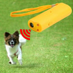 Ultrasonic Anti Bark Stop Barking Dog Training Repeller Control Yellow