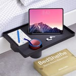 BedShelfie Bedside Shelf with Cupholder for Bed & Bunk Bed Shelf University Tray