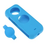 2x Body Cover Protector Lens Cap Protector Fit for Insta 360 ONE X2 Blue