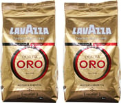 Lavazza Qualita Oro Coffee Beans, Medium Roast, 1000G X 2, Total 2000G