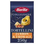 Pâtes Tortellini Farcies Au Jambon Fromage Collezione Barilla - La Boîte De 250g