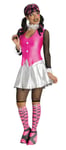 Rubie's Monster High Fancy Dress Draculaura Adult Wig & Costume Medium UK 10-14