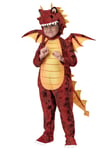 Fire Breathing Dragon Medieval Story Book Week Toddler Boys Costume 3-4