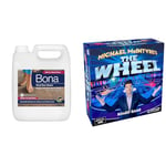 Bona Wood Floor Cleaner Liquid | Wooden Floor Cleaner | Robot Liquid | Suitable for Varnished or Hard-Waxed Wood Floors & Rascals Michael McIntyre's The Wheel Board Game,Multicolor,Large