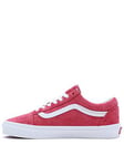 Vans Old Skool Trainers - Red, Red, Size 4, Women