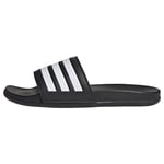 adidas Unisex Adilette Comfort Slides Sneaker, Core Black FTWR White Core Black, 16 UK