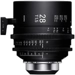 Sigma Cine 28mm T1.5 FF Fully Luminous Lens - PL-i Mount