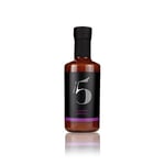 Chilli No.5 | Gourmet Harissa Sauce, Award-Winning, Exclusive Five Chilli Blend, Healthy Superfoods & Organic Ingredients, Vegan, Gluten Free, No Artificial Colours or Flavourings 200 ml Bottle