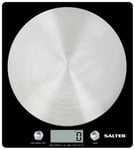 Salter Electronic Scale with Steel Platform - Black