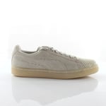 Puma Suede Jelly Grey Leather Womens Trainers 365859 02