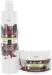 Veana, Hyaluron Coconut Oil Cocoa Butter Shampoo + Mask 2 X 300 Ml for Dry Britt