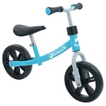 Hauck Draisienne pour Enfants Eco Rider, Vélo Sans Pédales, à Partir de 2 Ans, Hauteur Réglable, Jusqu'à 20 kg, Bleu