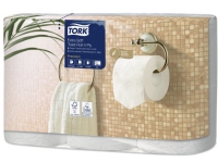 Toalettpapper Tork Premium Extra Soft 4-lagers L18.8mxW9cm FSC New Fibre Vit,7 pk x 6 rl/krt