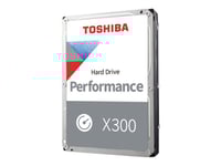 Toshiba X300 Performance - Hårddisk - 14 Tb - Intern - 3,5" - Sata 6Gb/S - 7200 Rpm - Buffert: 512 Mb