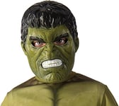RUBIES - Marvel Avengers Officiel - Déguisement Luxe Hulk Enfant - Taille  3-4 Ans - Combinaison Imprimée Effet « Muscle » Avec Masque en Mousse -  Pour